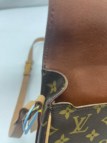 Pre-Owned #BP71740 LOUIS VUITTON Monogram Cartouchiere PM Shoulder Bag M51254