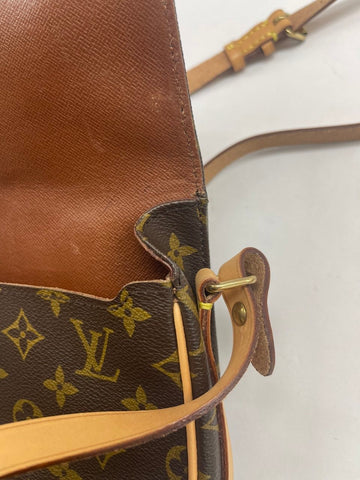 Pre-Owned #BP71740 LOUIS VUITTON Monogram Cartouchiere PM Shoulder Bag M51254