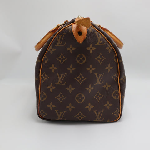 Pre-Owned #2179 Louis Vuitton Monogram Speedy30 Handbag M41526