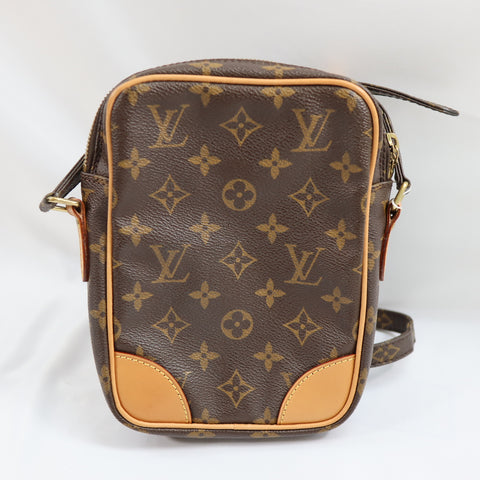 Pre-Owned #BP72034 Louis Vuitton Monogram Danube Crossbody Bag Brown M45266