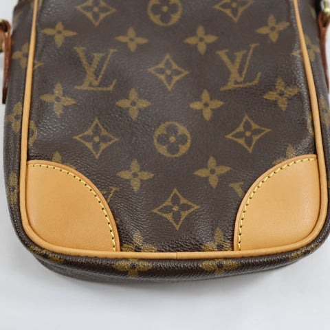 Pre-Owned #BP72034 Louis Vuitton Monogram Danube Crossbody Bag Brown M45266
