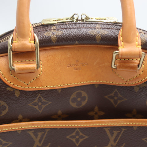 Pre-Owned #71352 Louis Vuitton Monogram Trueville Handbag Brown M42228