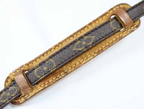 Pre-Owned #39865 Louis Vuitton Monogram Pochette Marly Bandouliere Crossbody Bag M51828