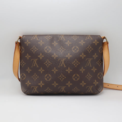 Pre-Owned #1264 Louis Vuitton Monogram Musette Tango Shoulder Bag M51257