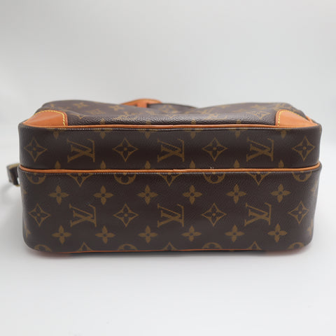 Pre-Owned #71367 Louis Vuitton Monogram Nile Crossbody Bag Brown M45244