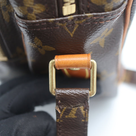 Pre-Owned #71367 Louis Vuitton Monogram Nile Crossbody Bag Brown M45244