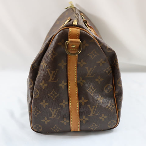 Pre-Owned #72522 Louis Vuitton Monogram Speedy Bandouliere 35 Hand Bag M40392