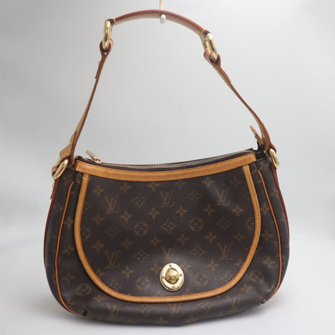 Pre-Owned #71329 Louis Vuitton Monogram Tulum PM Shoulder bag Brown M40076