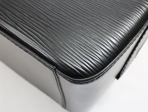 LOUIS VUITTON BP#63069 Soblon Handbag Epi Leather Black M52042