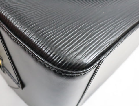 LOUIS VUITTON BP#63069 Soblon Handbag Epi Leather Black M52042