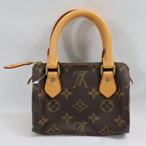 Pre-Owned #BP72173 Louis Vuitton Monogram Mini Speedy Hand Bag Vintage M41534