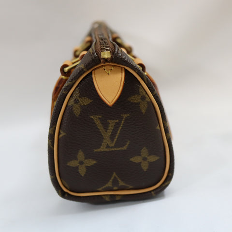 Pre-Owned #BP72173 Louis Vuitton Monogram Mini Speedy Hand Bag Vintage M41534
