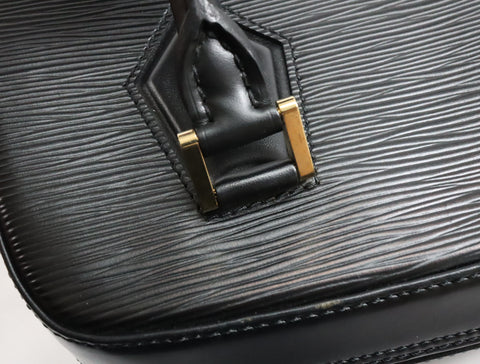 LOUIS VUITTON BP#63069 Soblon Handbag Epi Leather Black M52042