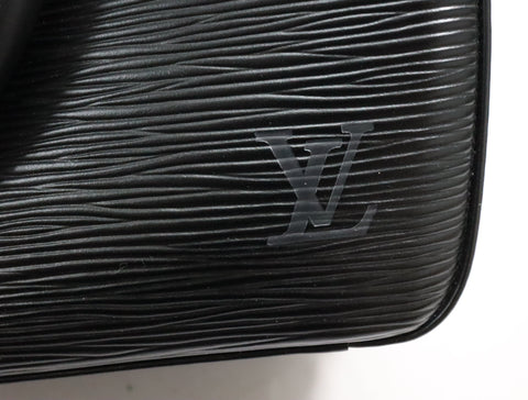 LOUIS VUITTON BP#63069 Soblon Handbag Epi Leather Black M52042