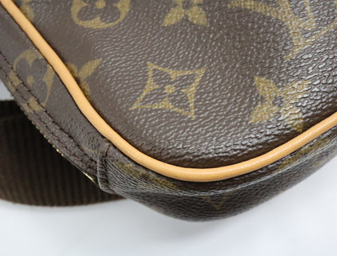 Pre-Owned #BP194-5 Louis Vuitton Monogram Pochette Gange Crossbody Bag M51870