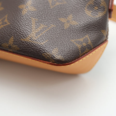 Pre-Owned #BP71652 Louis Vuitton Monogram Trotteur Crossbody Shoulder Bag M51240