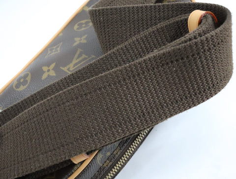 Pre-Owned #BP194-5 Louis Vuitton Monogram Pochette Gange Crossbody Bag M51870