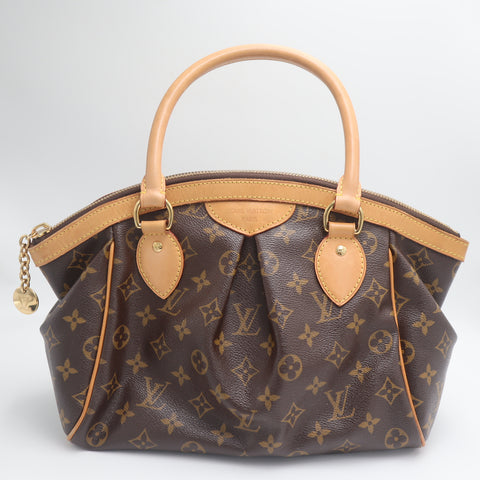 Pre-Owned #71427 Louis Vuitton Monogram Tivoli PM Handbag Brown M40143