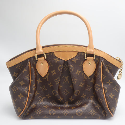 Pre-Owned #71427 Louis Vuitton Monogram Tivoli PM Handbag Brown M40143