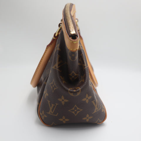 Pre-Owned #71427 Louis Vuitton Monogram Tivoli PM Handbag Brown M40143