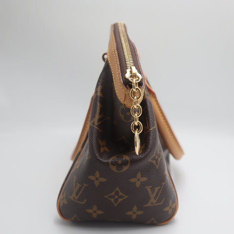 Pre-Owned #71427 Louis Vuitton Monogram Tivoli PM Handbag Brown M40143