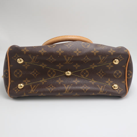 Pre-Owned #71427 Louis Vuitton Monogram Tivoli PM Handbag Brown M40143