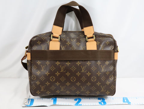 Pre-Owned #BP27561 Louis Vuitton Monogram Sac Bosphore 2Way Crossbody Hand Bag M40043