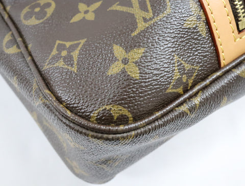 Pre-Owned #BP27561 Louis Vuitton Monogram Sac Bosphore 2Way Crossbody Hand Bag M40043