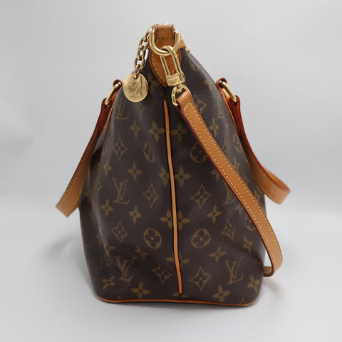 Pre-Owned #2173 Louis Vuitton  Monogram Palermo PM 2way Tote Shoulder Handbag Brown M40145