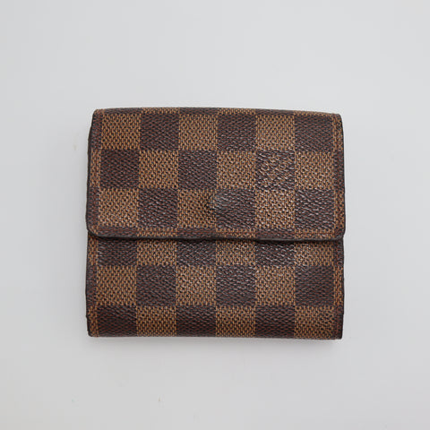 Pre-owned #48893  Louis Vuitton Damier Damierine Brown N61652 Purse