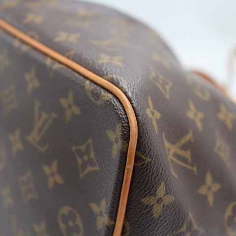 Pre-Owned #2173 Louis Vuitton  Monogram Palermo PM 2way Tote Shoulder Handbag Brown M40145