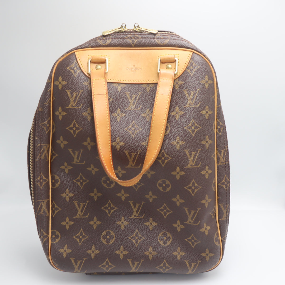 Pre-Owned #71365 Louis Vuitton Monogram Excursion Shoe Case Handbag M41450