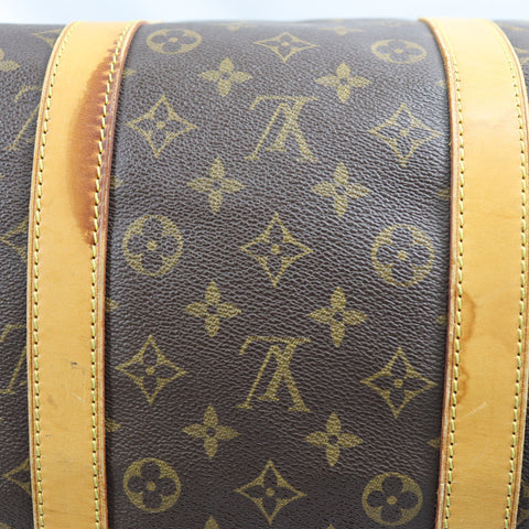 Pre-Owned #72399 Louis Vuitton Monogram Keepall 55 Travel Bag Brown M41424