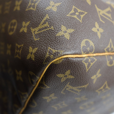 Pre-Owned #72399 Louis Vuitton Monogram Keepall 55 Travel Bag Brown M41424