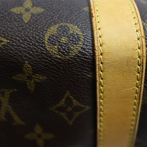 Pre-Owned #72399 Louis Vuitton Monogram Keepall 55 Travel Bag Brown M41424
