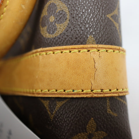 Pre-Owned #72399 Louis Vuitton Monogram Keepall 55 Travel Bag Brown M41424