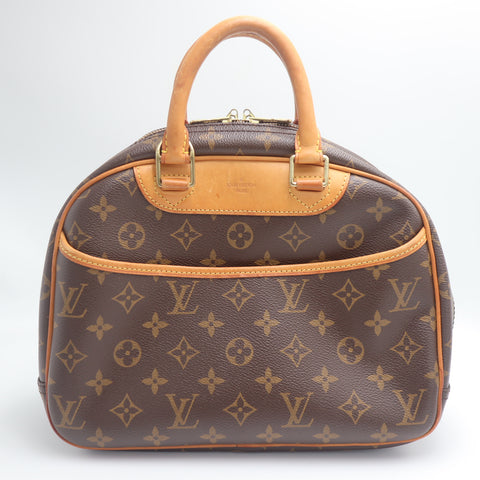 Pre-Owned #71340 Louis Vuitton Monogram Trueville Handbag Brown M42228