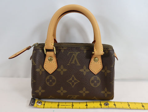 Pre-Owned #BP2428 Louis Vuitton Monogram Mini Speedy Hand Bag Vintage M41534