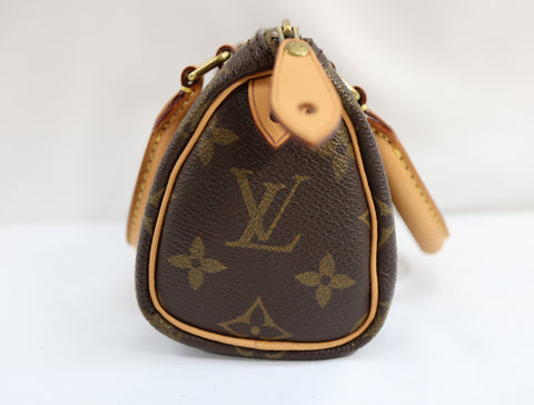 Pre-Owned #BP2428 Louis Vuitton Monogram Mini Speedy Hand Bag Vintage M41534