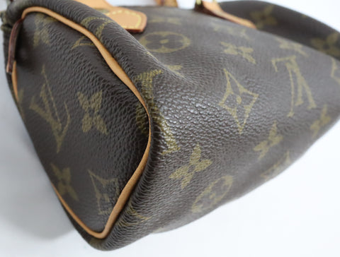 Pre-Owned #BP2428 Louis Vuitton Monogram Mini Speedy Hand Bag Vintage M41534