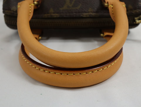 Pre-Owned #BP2428 Louis Vuitton Monogram Mini Speedy Hand Bag Vintage M41534