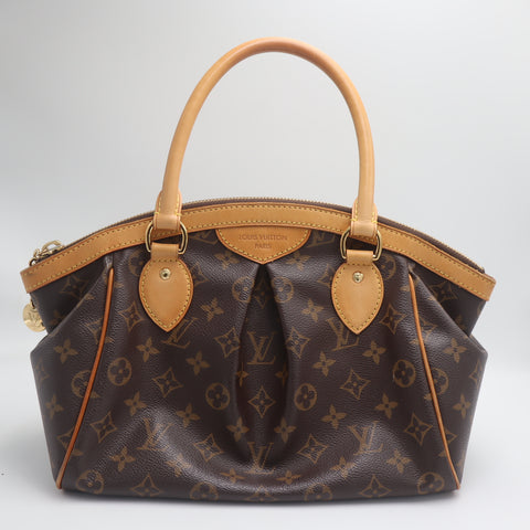 Pre-Owned #71424 Louis Vuitton Monogram Tivoli PM Handbag Brown M40143