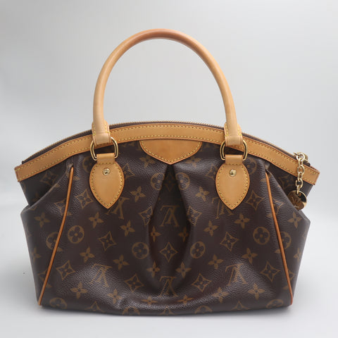 Pre-Owned #71424 Louis Vuitton Monogram Tivoli PM Handbag Brown M40143