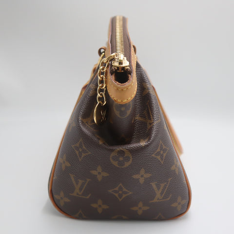 Pre-Owned #71424 Louis Vuitton Monogram Tivoli PM Handbag Brown M40143