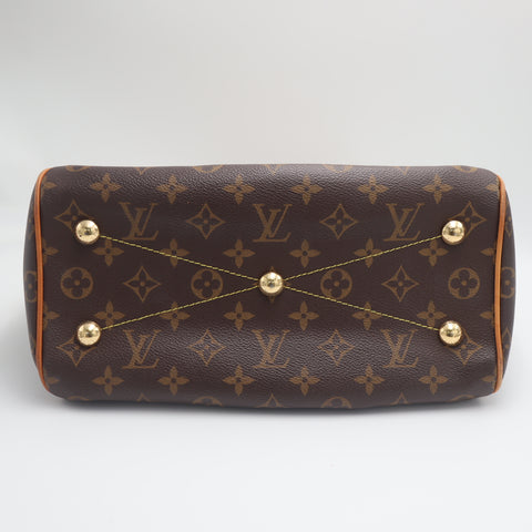 Pre-Owned #71424 Louis Vuitton Monogram Tivoli PM Handbag Brown M40143