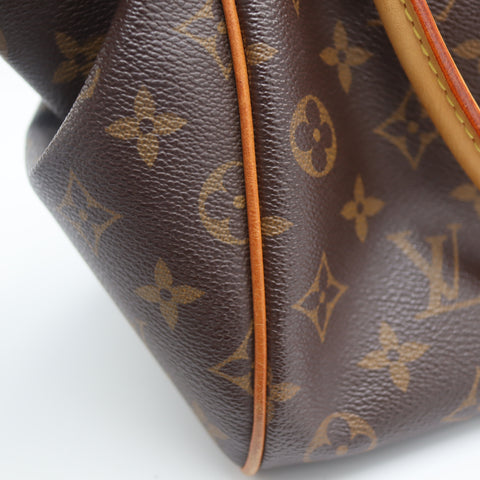 Pre-Owned #71424 Louis Vuitton Monogram Tivoli PM Handbag Brown M40143