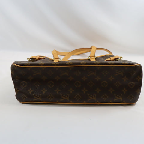 Pre-Owned #BP7399 Louis Vuitton Monogram Batignolles Horizontal Tote Bag M51154
