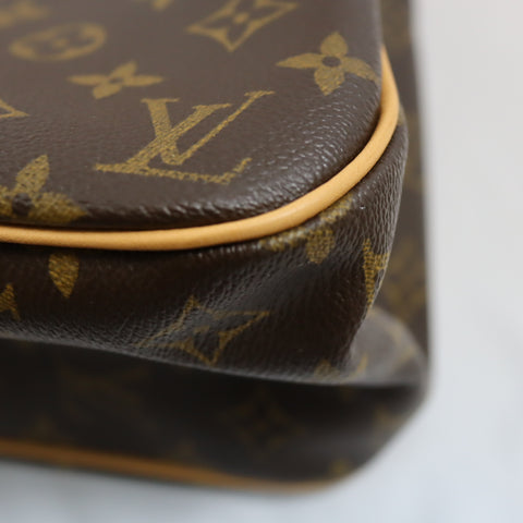 Pre-Owned #BP7399 Louis Vuitton Monogram Batignolles Horizontal Tote Bag M51154