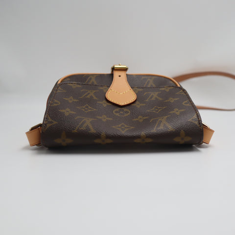 Pre-Owned #BP71740 LOUIS VUITTON Monogram Cartouchiere PM Shoulder Bag M51254