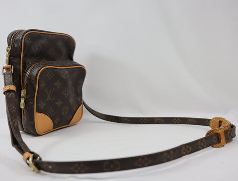 Pre-Owned #BP94750 Louis Vuitton Monogram Amazon Crossbody Bag M45236
